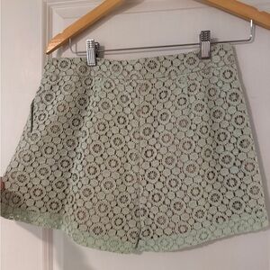 Victoria Beckham for Target Mint Green Lace Shorts